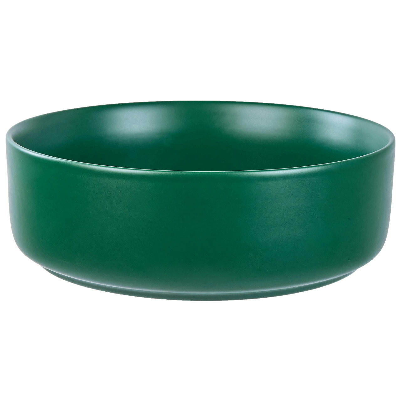 Lavatório Gudar em cerâmica mate verde