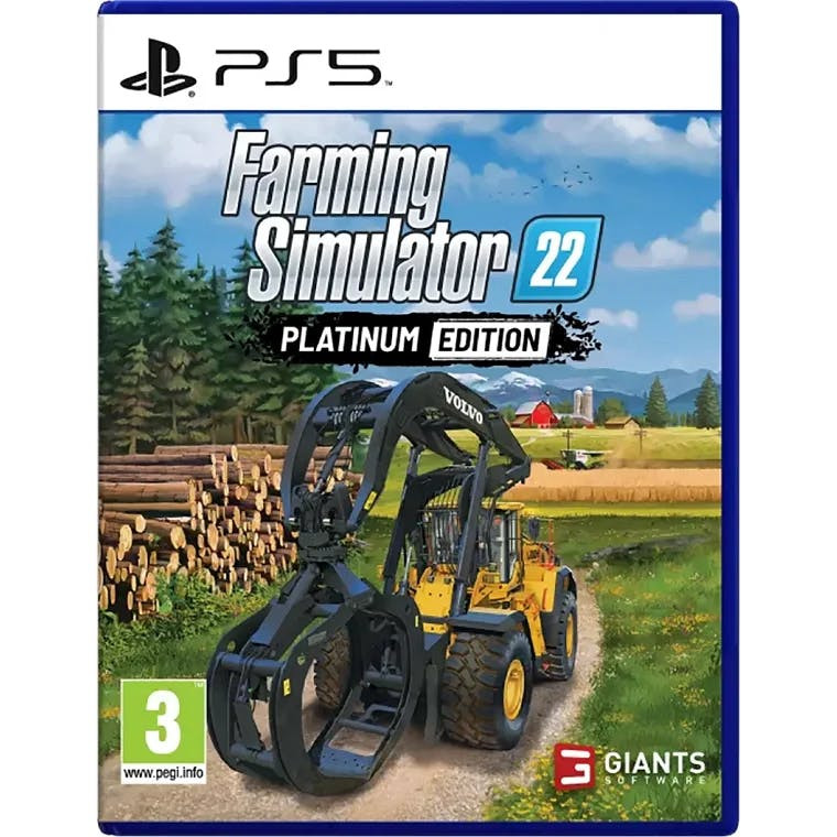 Jogo Farming Simulator 22 Platinum Edition PS5