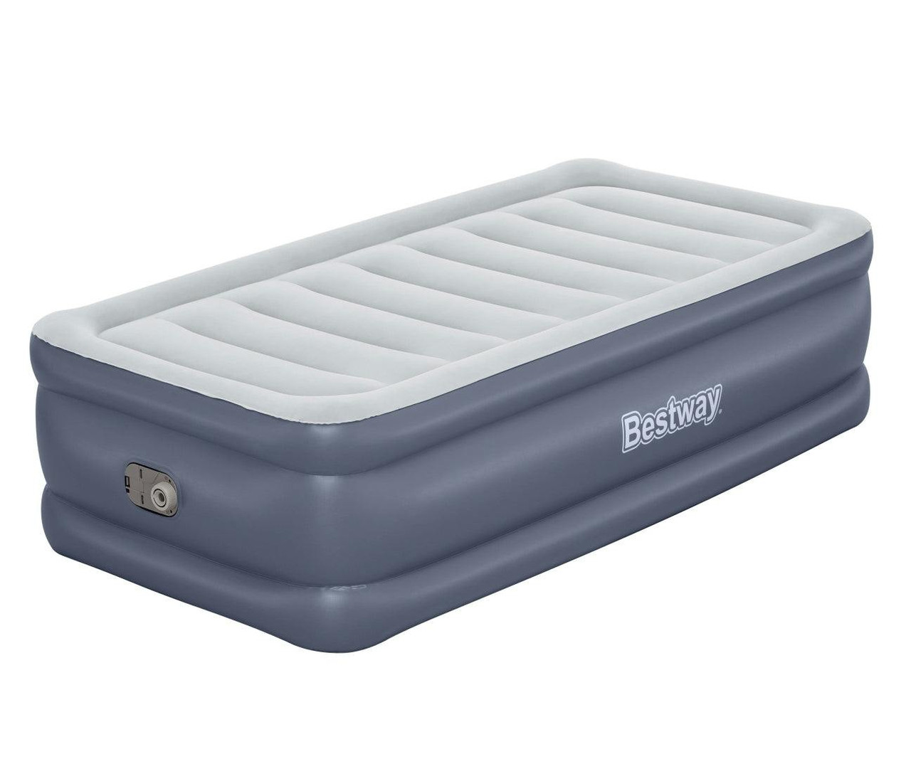 Colchão Insuflável De Viagem Com Bomba De Ar Incorporada Tritech Twin 1,91M X 0,97M X Bestway