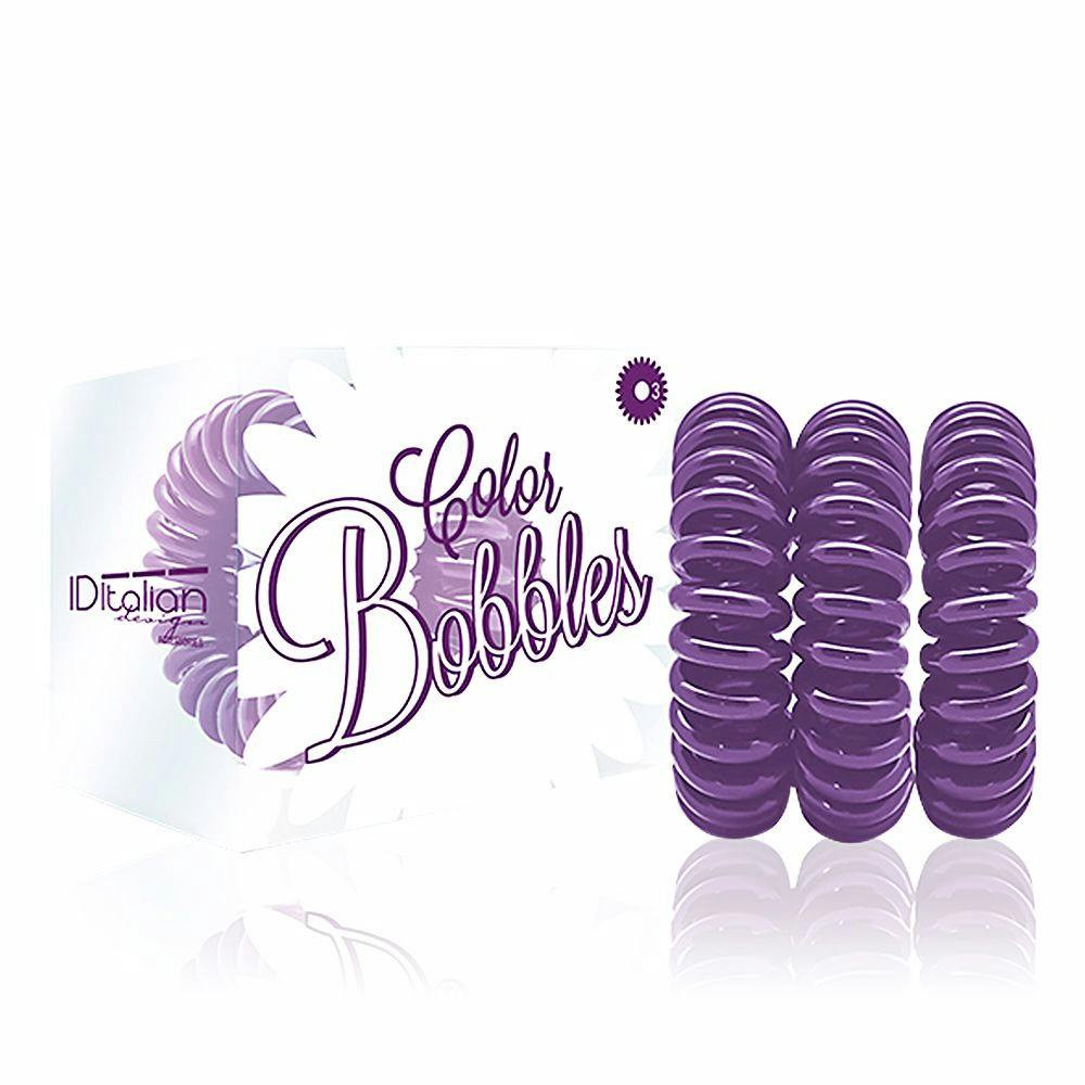 Elástico para o Cabelo ID ITALIAN Chic Fucsia 3 Unidades