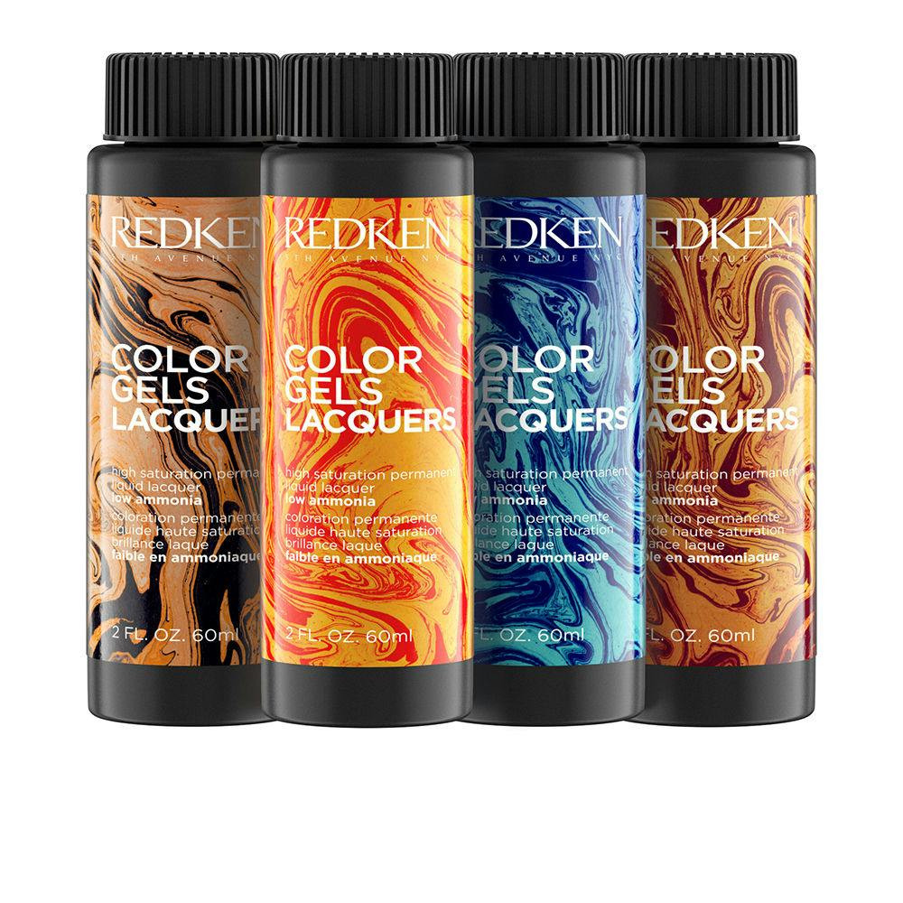 Coloração Permanente REDKEN Color Gel Lacquers 3 Unidades 3 X 60 Ml 4Nw-Maple