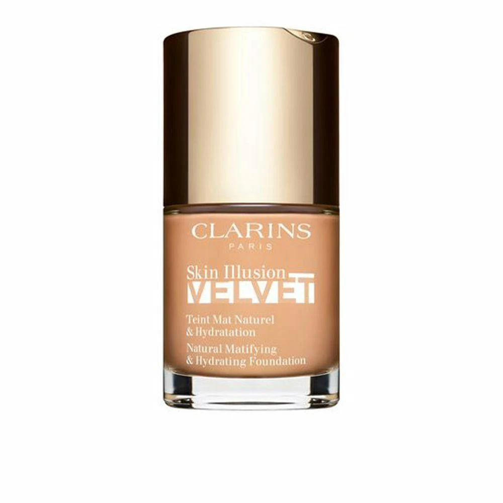 Clarins Skin Illusion Velvet Matifying Foundation Color 107N 30ml