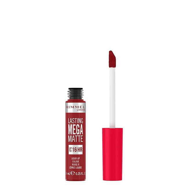 Batom RIMMEL LONDON Lasting Mega Matte Líquido Nº 930 Ruby passion 7,4 ml