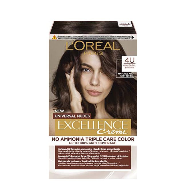 L'Oréal Paris Excellence Universal Nudes Crème 4U Brown