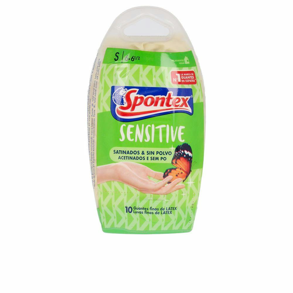 Luvas Spontex Latex Sensitive Tamanho S