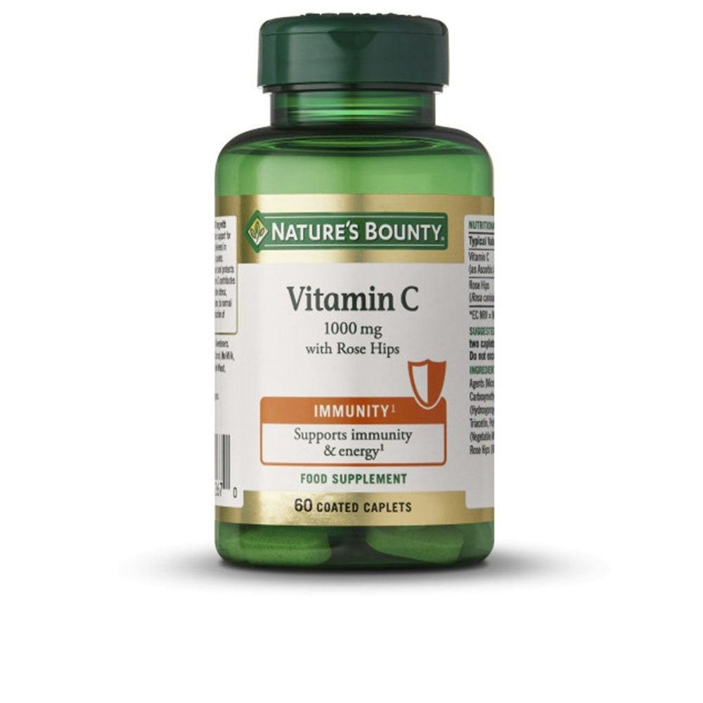 Natures Bounty Vitamin C with Rose Hips Capsules x60
