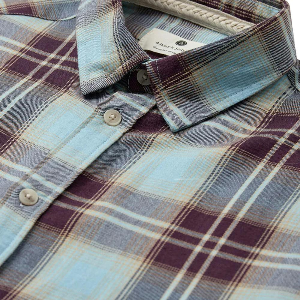 ANERKJENDT LEIF VISCOSE CHECK LS SHIRT