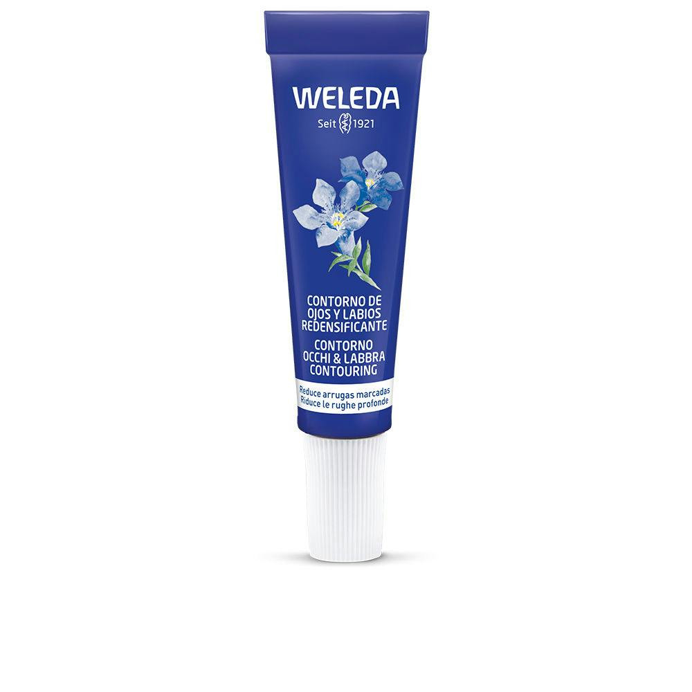 Blue Genciana e Edelweiss Redensificante Contorno de Olhos e Lábios WELEDA 10 Ml