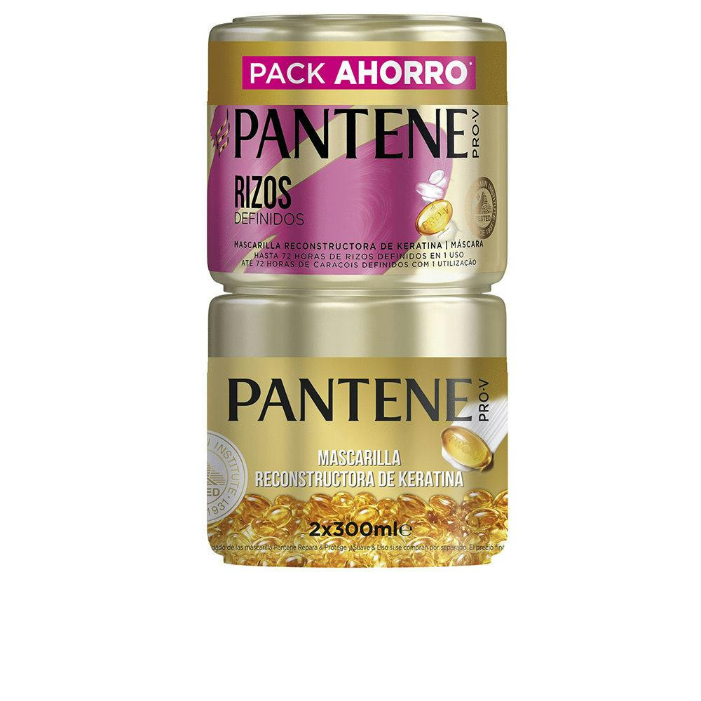 Máscara Capilar Pantene   Cabelo Encaracolado 2 X 300 Ml