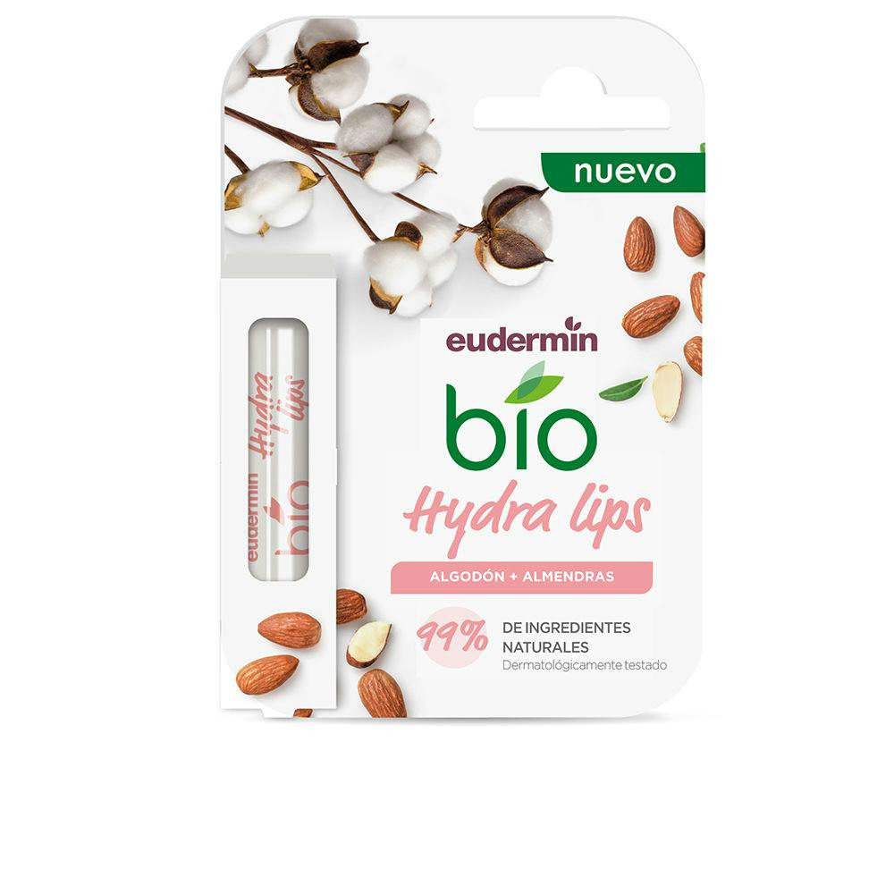 BIO MOISTURIZING LIP BALM cotton + almonds E 4.8 gr