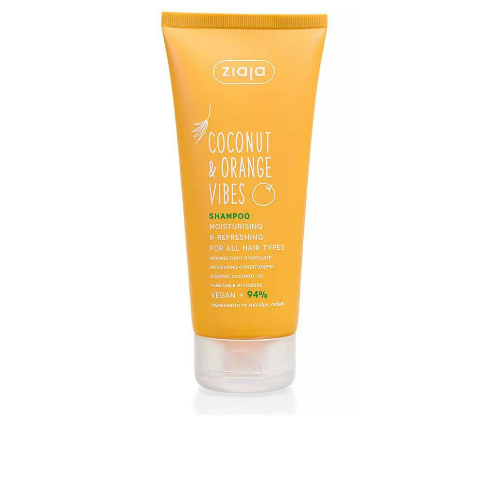 Champô Hidratante e Refrescante Coconut & Orange Vibes ZIAJA 200 Ml