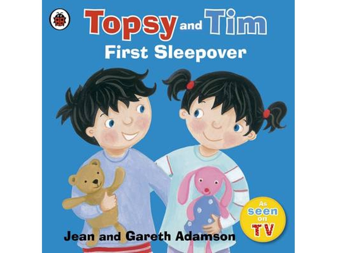 Topsy and Tim First Sleepover de Jean Adamson (Inglés)