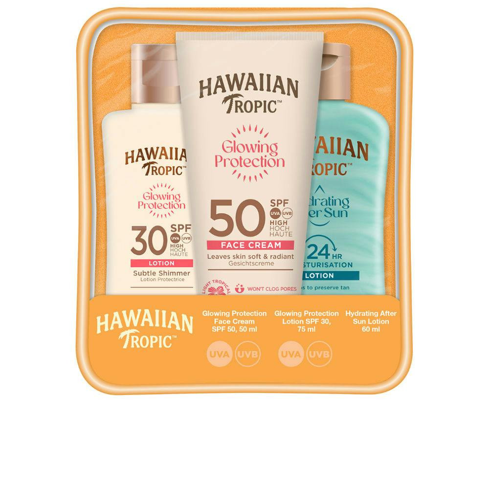 HAWAIIAN TROPICAL TOILETRY BAG 3 pc