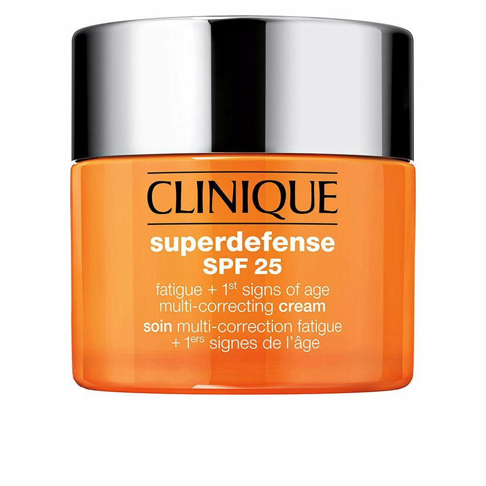 Clinique Superdefense Broad Spectrum Spf 25 Fatigue + 1St Signs Of Age Multi-Correcting Cream Hidratante Faciales Creme 50 Ml