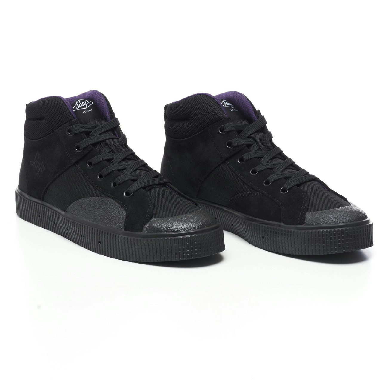 Sneakers SK EVO 100 em pele preta