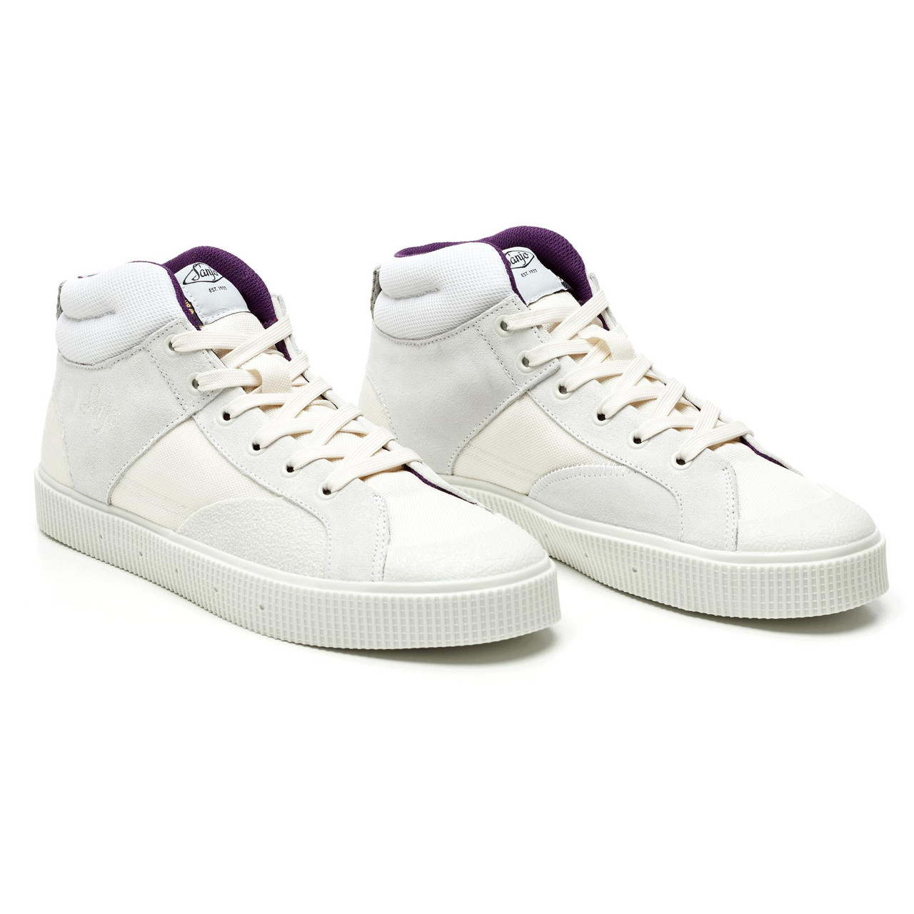 Sneakers SK EVO 100 em pele branca