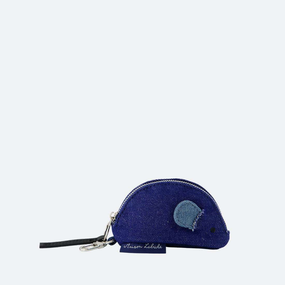 Keyring mouse em denim 100% algodão