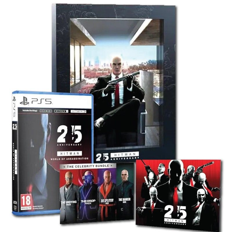 Hitman: World of Assassination 25th Anniversary Box PS5 - HITWOA25PS5