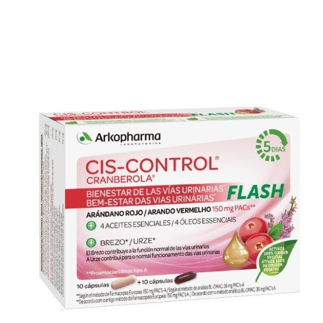 Cys-Control Cranberola Flash Capsules x20