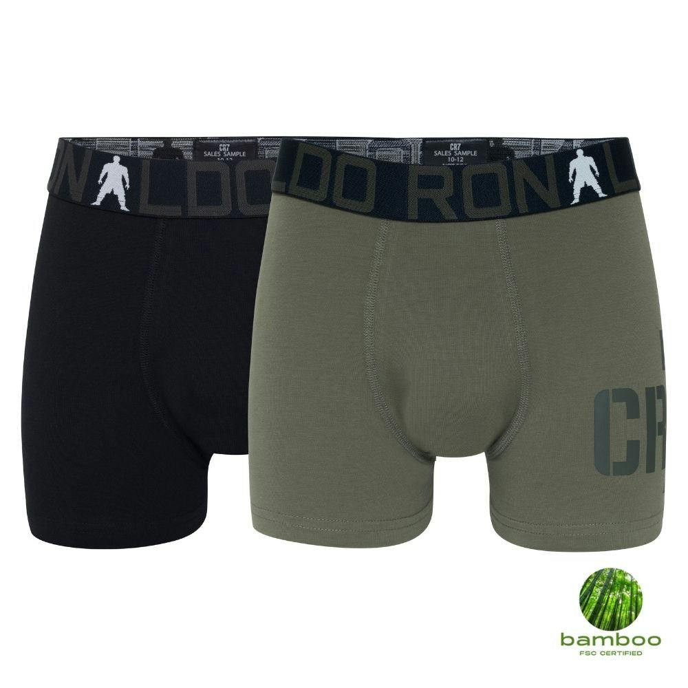 Boxers de bambu extra suave pack 2 com cintura elástica Ronaldo