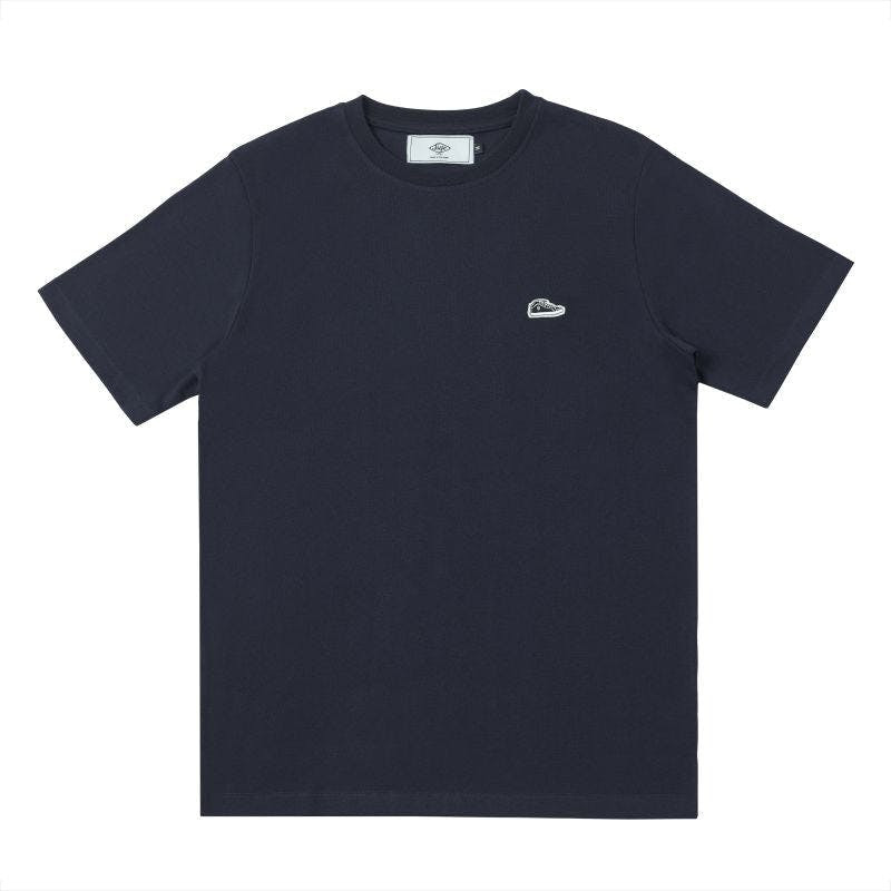 T-shirt Patch clássico K100 em algodão - Navy