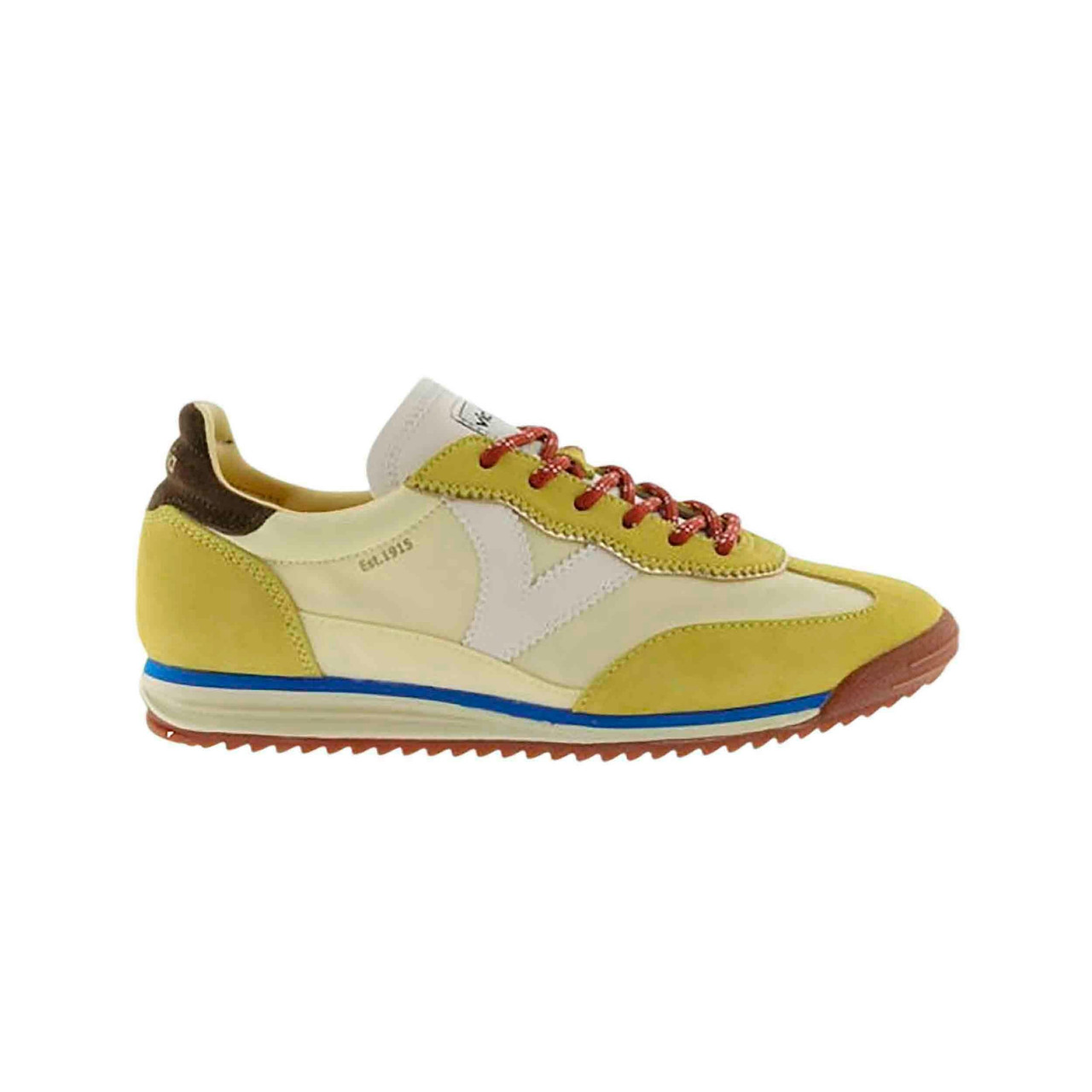 Zapatilha casual Saturno em nylon e serraje