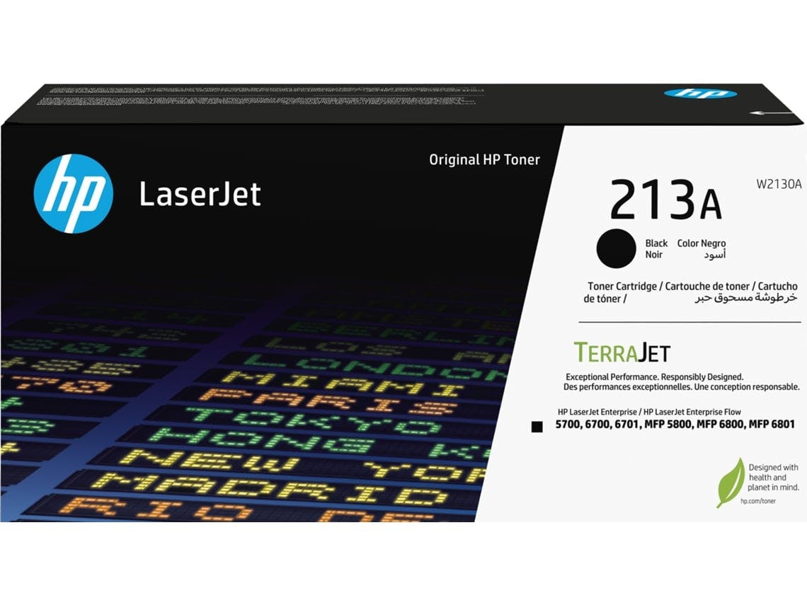 Toner preto compatível com impressoras HP