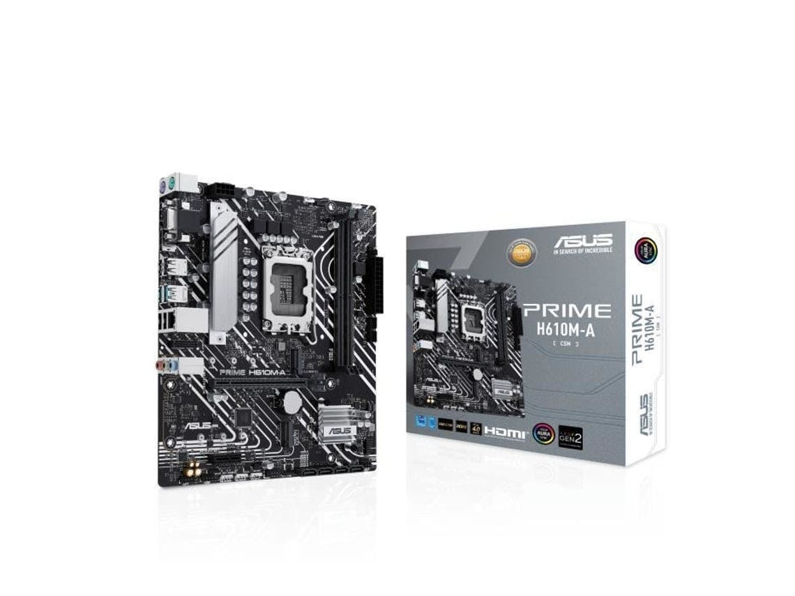 Placa-mãe Prime H610M-A-Csm, Intel H610 - Sockel 1700, Ddr5 ASUS