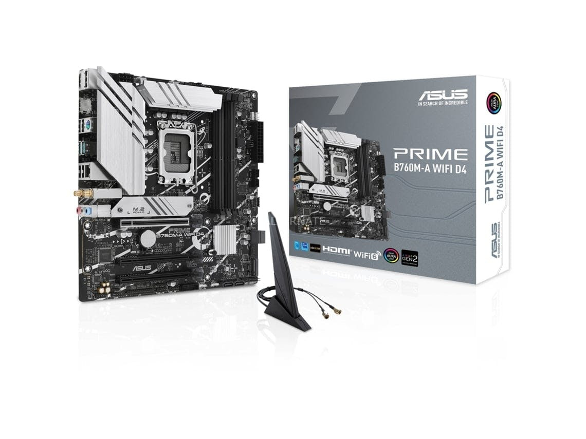 Placa Mãe ASUS Prime B760M-A Wifi D4 B760/Lga1700/Ddr4/Matx