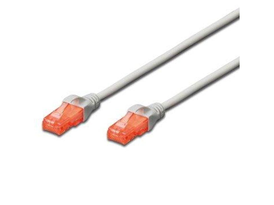 Ewent Im1031 Cabo de Rede Cinzento 10 M Cat6 U/Utp Utp