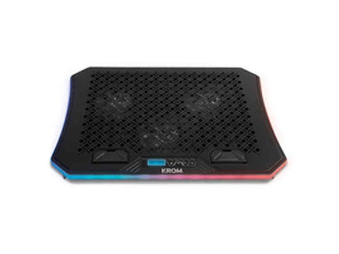 Krom Kooler Base de Refrigeração para Computador 48.3 Cm 19'' 2100 Rpm Preto