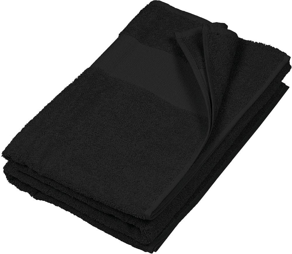 Toalha KARIBAN 50 X 100 Cm (Preto-TU)