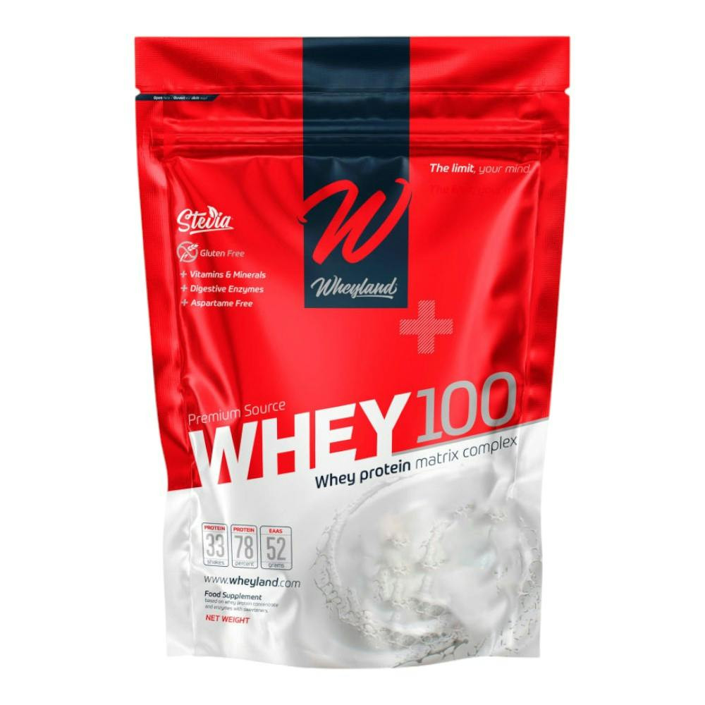 Whey100 Proteína de Soro 1 kg Sabor Capuchino