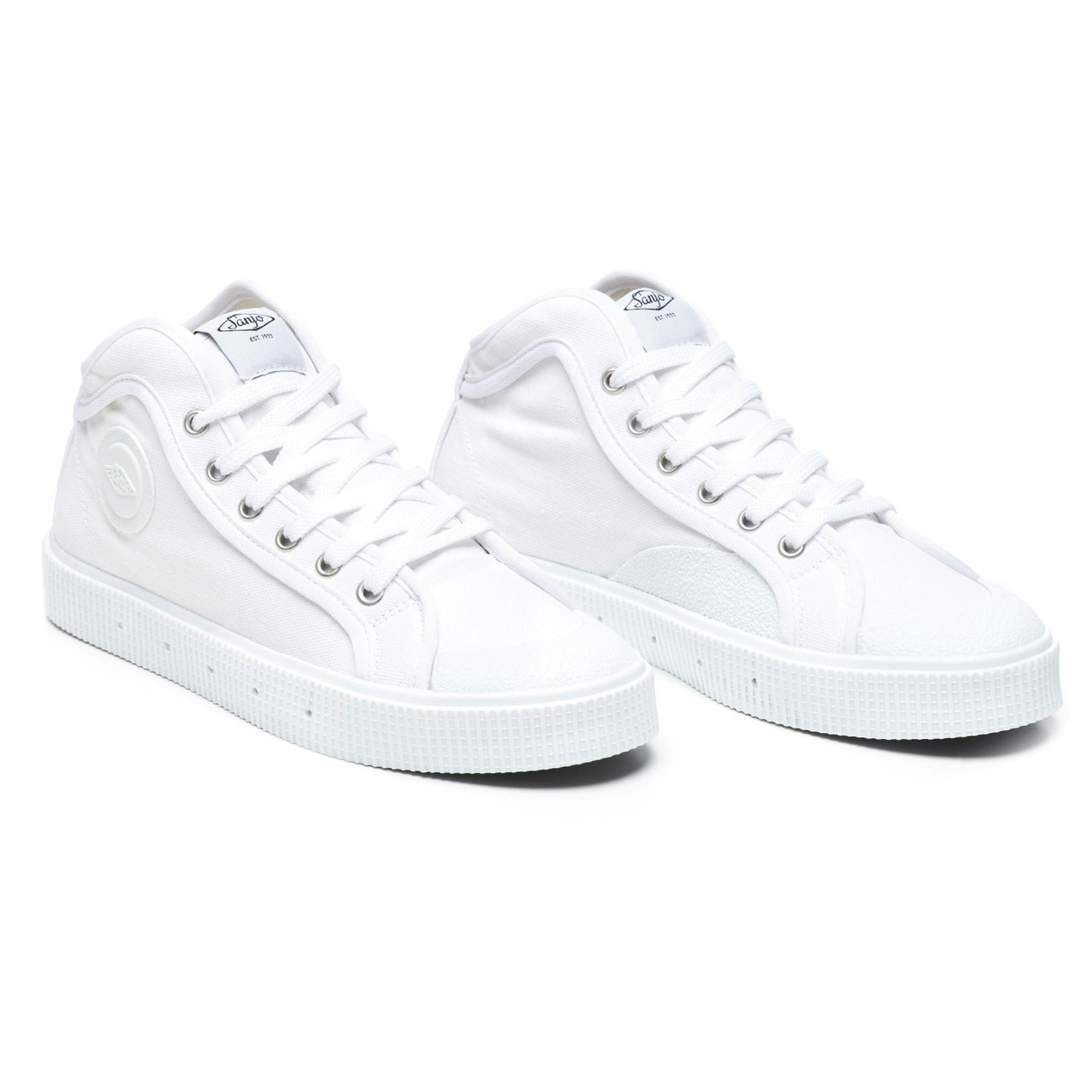Sneakers K100 em lona branca