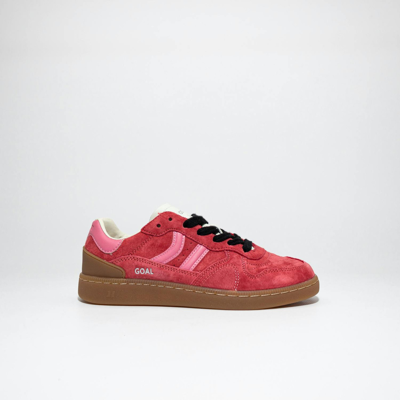 Sneakers GOAL em tecido sintético vermelho