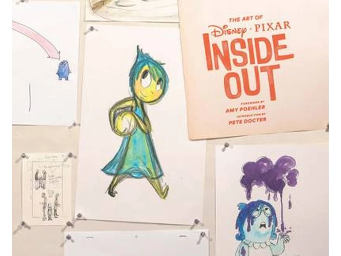 The Art of Inside Out de Amy Poehler (Inglés)