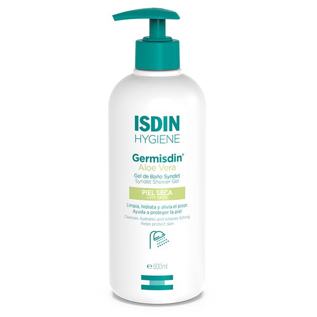 Gel De Banho Isdin Germisdin Aloé Vera 500 Ml