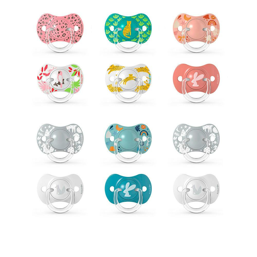 Suavinex SX Pro Physiological Silicone Pacifier 0-6 M x2