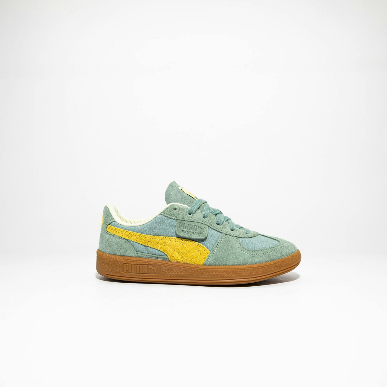 Sneakers Palermo em couro e têxtil