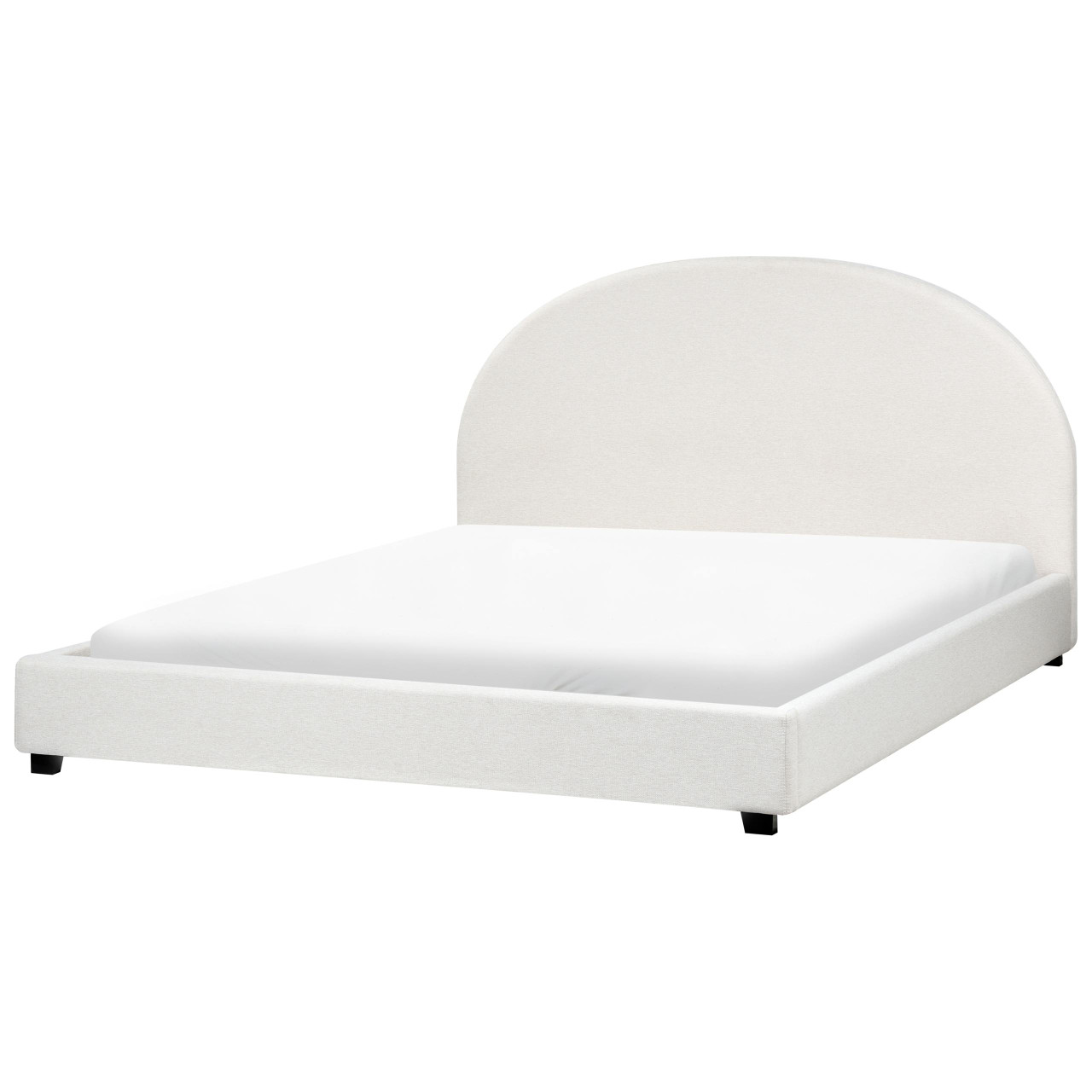 Cama de água Tecido VAUCLUSE 180 x 200 cm Branco creme