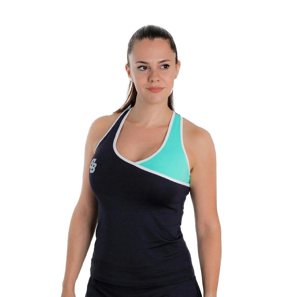 Camiseta Cuba em poliamida e elastano para padel