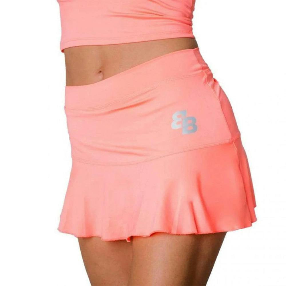 Falda Basica coral light en poliamida y elastano