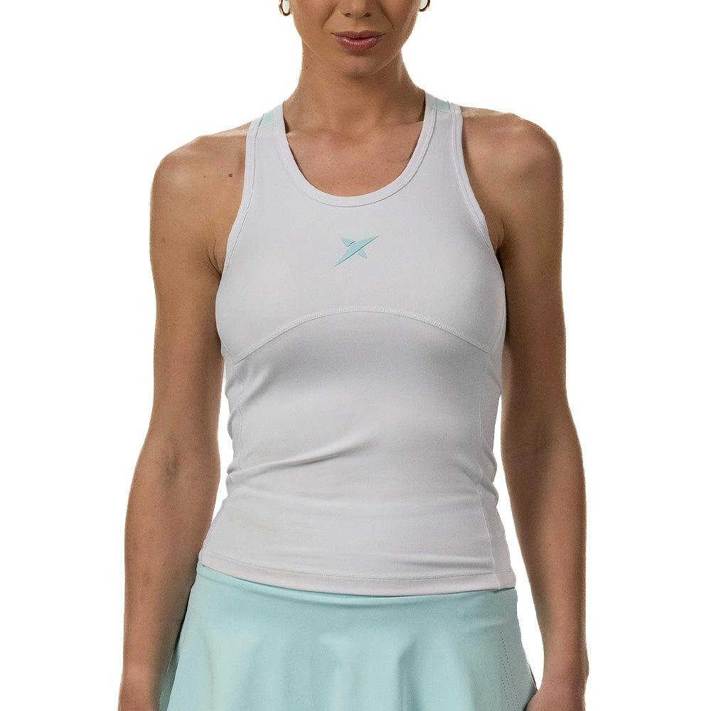 Camiseta técnica Ópalo para mulher em tecido elástico de secagem rápida