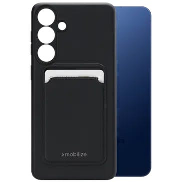 Mobilize Cardcase TPU Back Cover Preto Samsung Galaxy S25