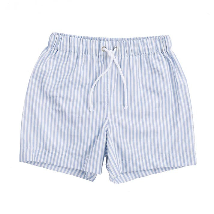 Swim Essentials Calções de Banho Azul Riscado - 5-6 anos (110/116)
