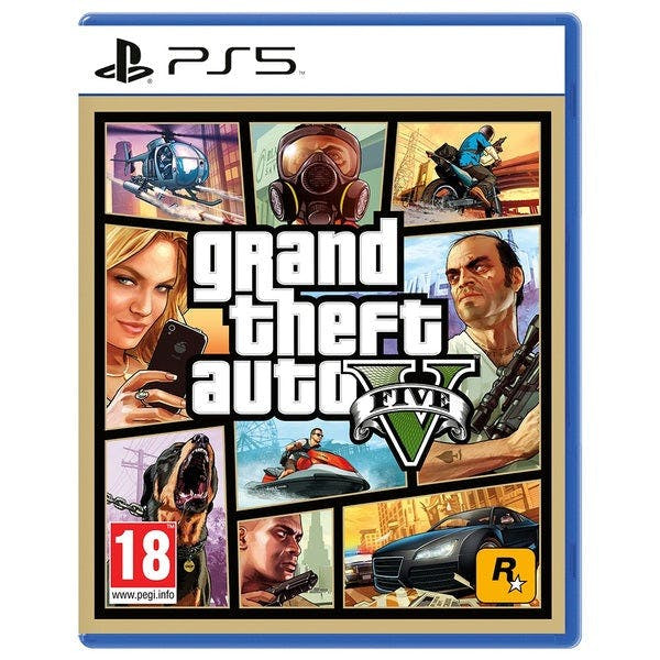 Jogo Grand Theft Auto V PS5 [GTA V]