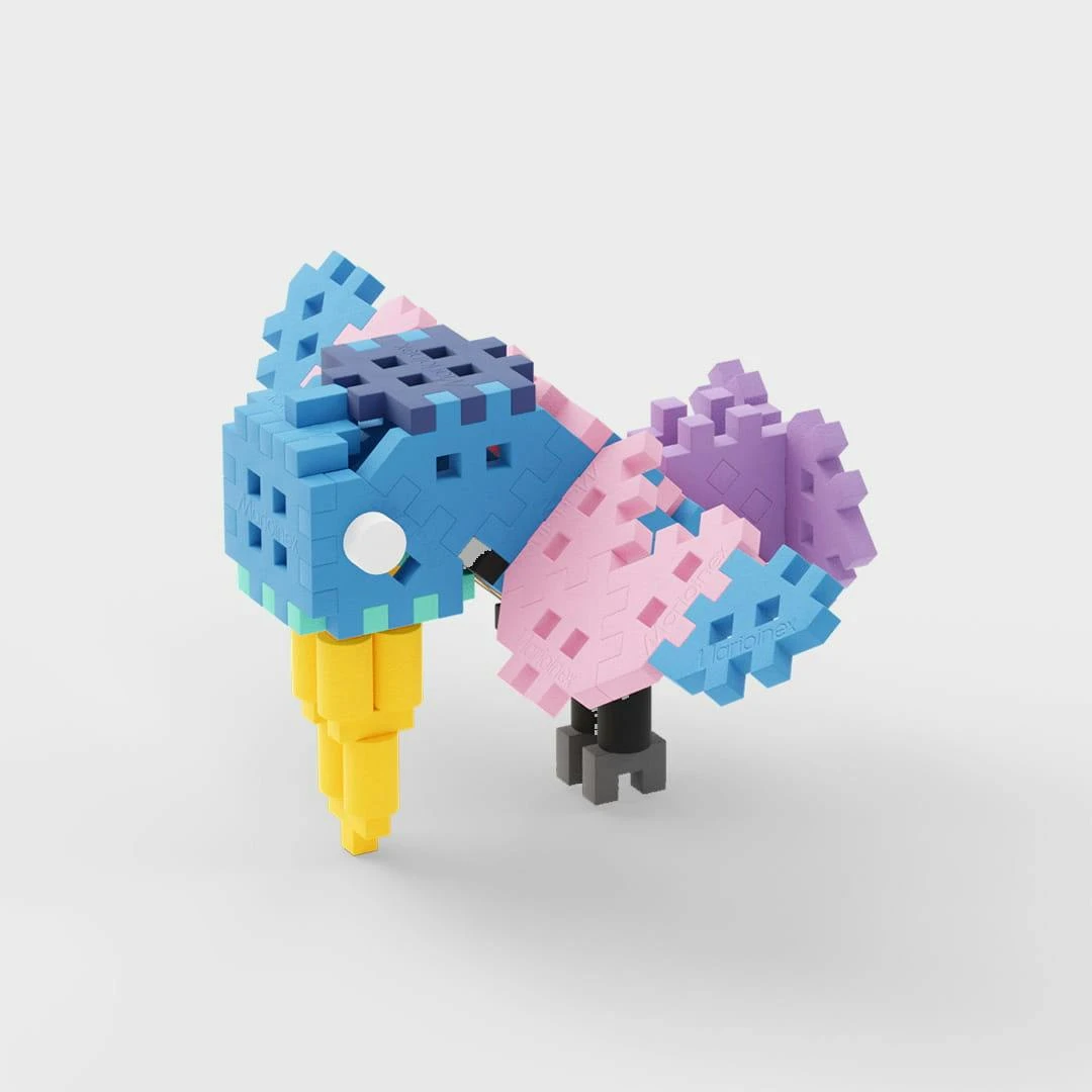 Marioinex Mini Waffle Nature Kolibri 50 pcs