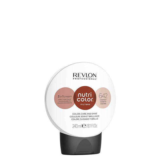 Tinta Permanente Nutri Color Revlon 642 Castanho 240 Ml