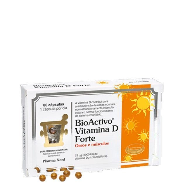 Bioactivo Vitamin D Strong Capsules 80pc