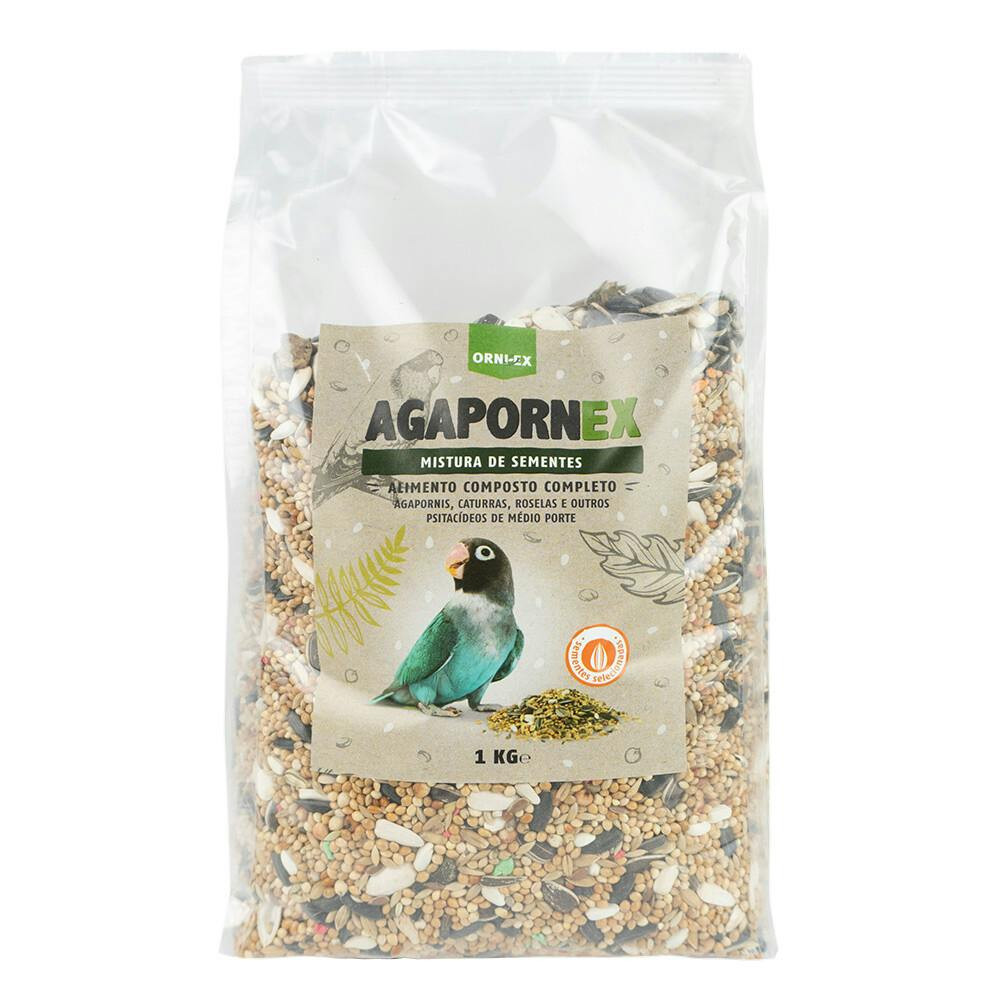 Agapornex - Mist. P/ Agapornis 1 Kg - EX0105
